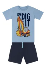 Kepçe İşte Erkek Çocuk T-shirt Şort Takım