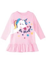 Unicorn Magic Kız Çocuk Pembe Elbise