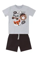 Arkadaşlar Erkek Çocuk T-shirt Şort Takım