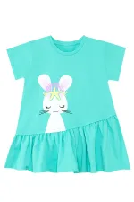 Deniz Tavşanı Kız Çocuk T-shirt Tayt Takım