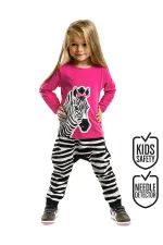Zebra Fashion Kız Çocuk T-shirt Pantolon Takım