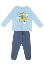 Helikopter Erkek Çocuk T-shirt Pantolon Takım