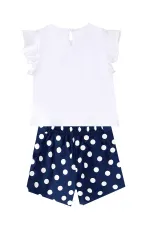 Sim Unicorn Girl's T-Shirt and Poplin Shorts Set