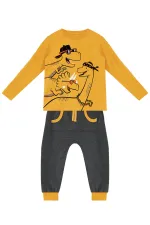 Cool Dinolar Erkek Çocuk T-shirt Pantolon Takım