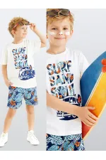 Surf Erkek Çocuk T-shirt Şort Takım
