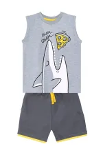 Pizzacı Köpekbalığı Erkek Çocuk T-shirt Şort Takım