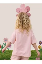 Oversize Pembe Unisex T-shirt