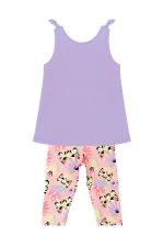 Harika Kedi Kız Çocuk Tunik Tayt Takım