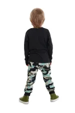 Kamuflaj Kaplan Erkek Çocuk T-shirt Pantolon Takım
