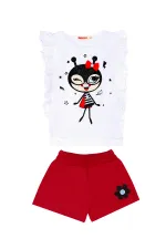 Bug Love Kız Çocuk T-shirt Şort Takım