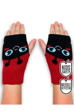 Gants de fille coccinelle