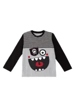 Çizgili Korsan Erkek Çocuk T-shirt Pantolon Takım