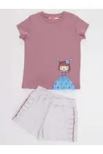 Tulle Lily Girl's T-shirt and Shorts Set