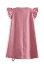 Robe d'été rose Lilycorn pour fille