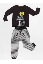 Rakun Erkek Çocuk T-shirt Pantolon Takım