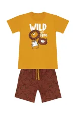 Wild Erkek Çocuk T-shirt Şort Takım