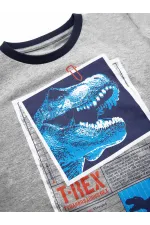 T-rex Info Erkek Çocuk T-shirt Pantolon Takım