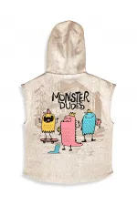 Canavar Erkek Çocuk Yelek Gömlek