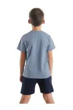 Kepçe İşte Erkek Çocuk T-shirt Şort Takım