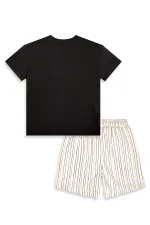 Zebra Erkek Çocuk T-shirt Şort Takım