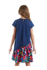 Süslü Leo Kız Çocuk Elbisesi