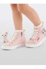 Kedicik Pembe Kız Çocuk Spor Ayakkabı Spor Ayakkabı