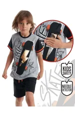Thunder Skate Boys' T-shirt and Shorts Set