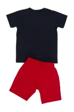 İtfaiyeci Timsah Erkek Çocuk T-Shirt Şort Takım