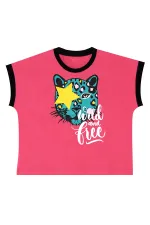 Wild And Free Kız Çocuk T-shirt Şort Takım