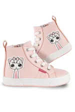 Kedicik Pembe Kız Çocuk Spor Ayakkabı Spor Ayakkabı