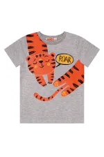 Roar Tiger Boys' T-shirt and Capri Shorts Set