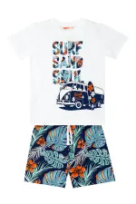 Surf Erkek Çocuk T-shirt Şort Takım
