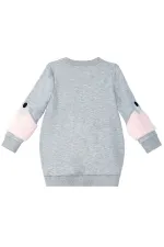 Plush Sleeved Girl's Dress