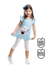 Girl's Tunic and Leggings Set in Bag