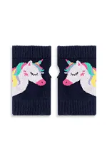 Unicorn Kız Çocuk Parmaksız Eldiven