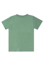 Safari Erkek Çocuk T-shirt Gabardin Şort Takım