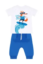 Surf Fox Boys' T-shirt and Capri Shorts Set