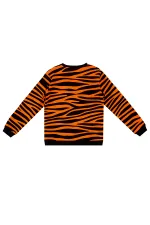 Kaplan Aplikeli Erkek Çocuk Sweat