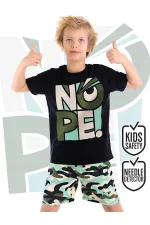 Ensemble t-shirt et short Nope Boys