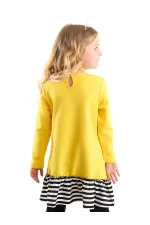 Robe jaune abeille pour fille