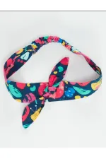 Çiçekli Kız Çocuk Saç Bandı