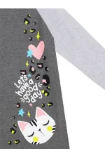 Robe de fille chat sauvage