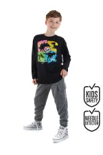 Dinolar Erkek Çocuk T-shirt Pantolon Takım
