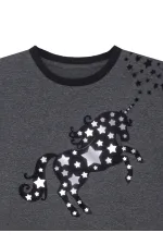 Robe licorne étoilée pour fille