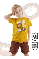 Wild Erkek Çocuk T-shirt Şort Takım