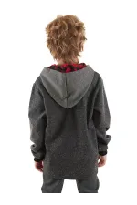 Dino Erkek Çocuk Kapüşonlu Sweat