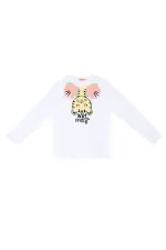 Süslü Leo Kız Çocuk T-Shirt Tayt Takım