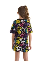 Ensemble t-shirt et short pour fille style streetwear