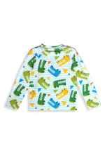 UV Korumalı Timsah Erkek Çocuk Mayo T-shirt