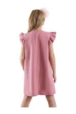 Robe d'été rose Lilycorn pour fille